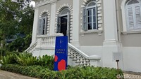 Adalah restoran milik Jenice Wong yang salah satunya berada di kawasan National Museum Singapore. Selama ini ia dikenal sebagai juru masak yang kerap memadukan unsur seni di dalamnya (Tri Ispranoto/detikTravel)