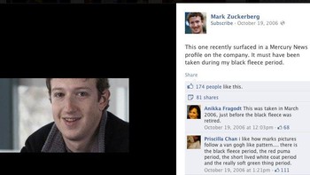 Chan pun mulai rajin berkomentar di Facebook Zuck, bukti kalau hubungan mereka semakin serius. Foto: istimewa