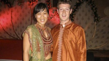 Chan dan Zuck pun kadang bepergian keliling dunia. Ke India sampai China. foto: istimewa