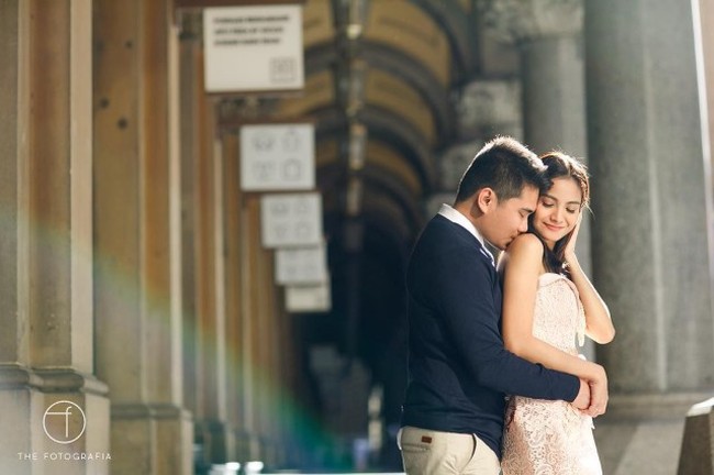 Menikah pada 11 September 2016, Acha Septriasa dan Vicky Kharisma membuat foto prewedding romantis di Sdyney, Australia. Saat ini pasangan yang akan dikaruniai anak pertama itu pun menetap di Negeri Kangguru. Foto: Dok. Instagram
