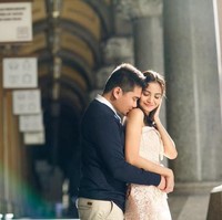 Menikah pada 11 September 2016, Acha Septriasa dan Vicky Kharisma membuat foto prewedding romantis di Sdyney, Australia. Saat ini pasangan yang akan dikaruniai anak pertama itu pun menetap di Negeri Kangguru. Foto: Dok. Instagram