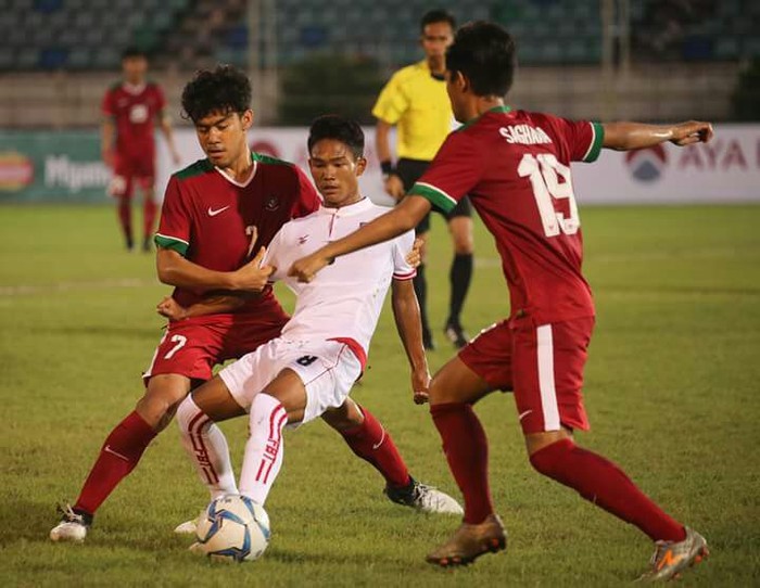 Indonesia vs Myanmar. Foto: Humas PSSI Indonesia vs Myanmar. Foto: Humas PSSI