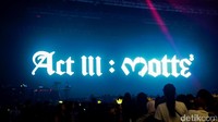 G-Dragon menggelar konser Act III: MOTTE di ICE BSD, Tangerang pada akhir pekan lalu. Lintang Jati/detikHOT.