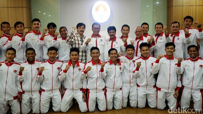 Pelepasan Tim Pelajar Indonesia ke Kejuaraan Sepakbola Asia U-18