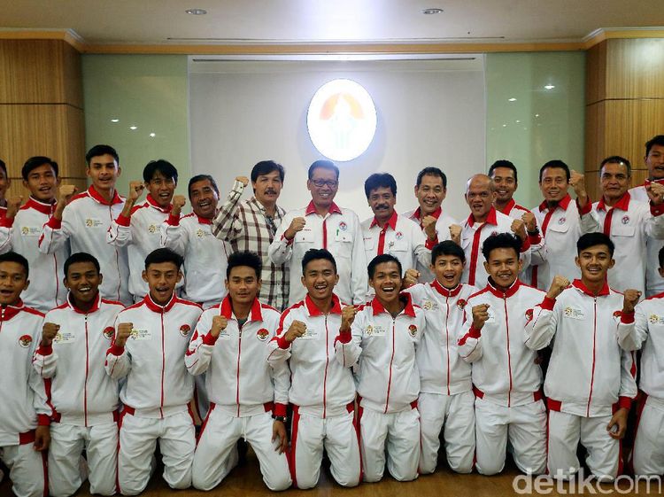 Pelepasan Tim Pelajar Indonesia ke Kejuaraan Sepakbola Asia U-18