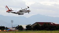 Pesawat CN235 yang dibeli Thailand untuk armada Royal Thai Police. (Dok. PTDI)