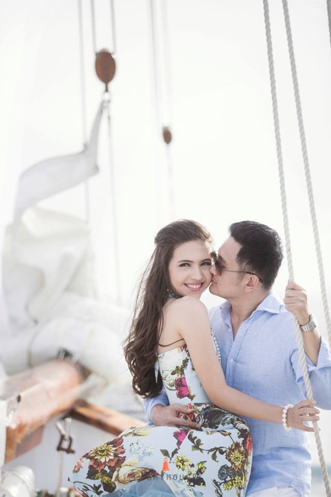 Aktris Olivia Jensen dan Arief Purnama melakukan sederet pemotretan prewedding yang romantis di Phuket dan Krabi, Thailand. Foto: Dok. Instagram