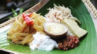 Di Malang juga ada nasi liwet enak. Lauknya komplet dilengkapi dengan sambal yang super menyengat!Foto: Istimewa
