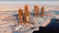 The Tower yang memiliki tinggi 828 meter dibangun di Dubai Creek Harbour di dekat Cagar Alam Ras Al Khor. (Inhabitat)