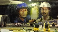 Mural Warkop DKI Reborn (Foto: Pribadi/ La Ode)