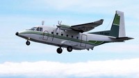Pesawat NC212-400 yang dibeli Kementerian Pertanian Thailand. (Dok. PTDI)