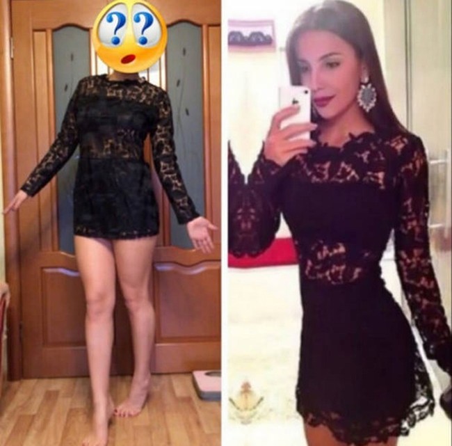 Satu lagi korban belanja baju online yang dapat barang tidak seindah fotonya.