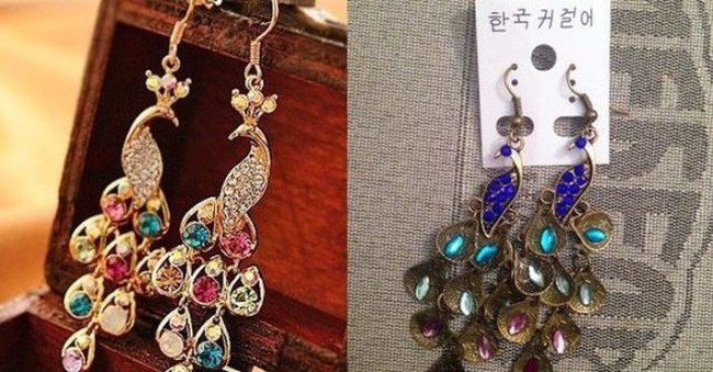 Seorang wanita memesan antik cantik berkilauan harus menelan kepahitan karena dapat yang jauh berbeda.