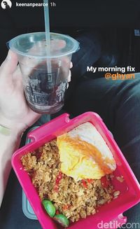 Raisa Posting Sarapan Bareng Hamish, Keenan Pearce Tak Mau Kalah