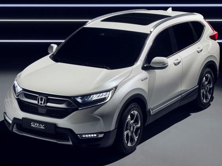 Keren, Begini Tampang Honda CR-V Hybrid