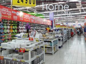 Transmart dan Carrefour Gelar Diskon Alat Makan Sampai 70%