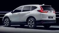 Honda akan memamerkan prototipe Honda CR-V Hybrid di ajang Frankfurt Motor Show 2017 yang digelar bulan ini. Foto: Pool (Honda)