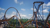 Taman bermain Six Flags Magic Mountain yang berada di Valencia, California juga memiliki roller coaster. Puncak jalurnya mencapai ketinggian 126 meter (Six Flags Magic Mountain/Facebook)