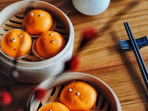 Resep Dim Sum : Steamed Custard Bun with Egg Yolk