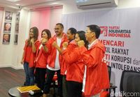 Nidji daftar caleg melalui PSI.