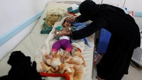 Badan Kesehatan Dunia (WHO) menyebut suatu wabah biasanya akan cepat reda secepat ia menyebar, namun pada kasus kolera di Yaman ini angka kasus barunya masih naik turun. (Foto: Reuters)