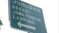 Rambu Bikin Bingung di Jaktim: ke Lampung Diarahkan Lewat Pantura