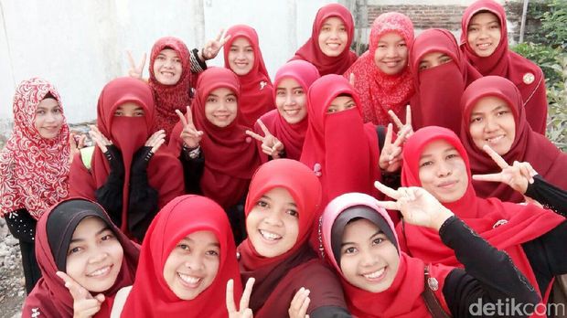 Santri luaar negeri mondok di ponpes Lamongan/