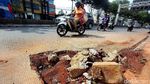 Foto: Galian Kabel Asal-asalan, Jalan Kembali Rusak