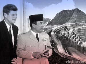 Demi Emas di Papua, CIA Gulingkan Sukarno dan Kennedy