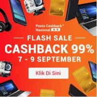Pesta Cashback Nasional 2017: Cashback 99% & 99 Voucher E-Commerce