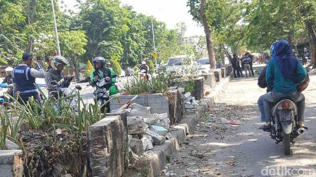 Pasar Karangmenjangan ditertibkan/