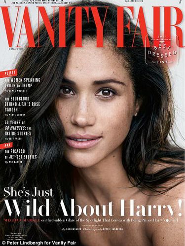 Cantiknya Meghan Markle Bak Putri Raja di Vanity Fair
