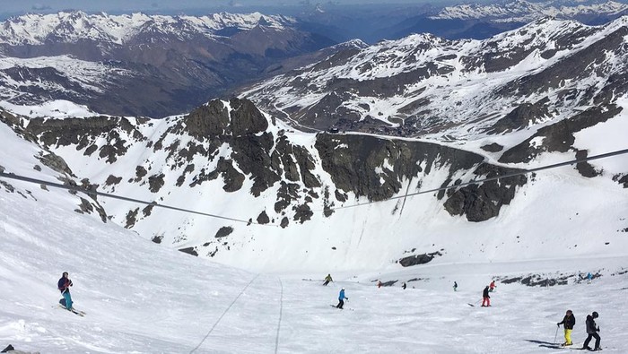 La Tyrolienne, Val Thorens, Prancis