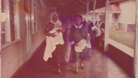 Momen saat Gus Dur dan Sinta dianugerahi anak keempat mereka Inayah Wulandari.