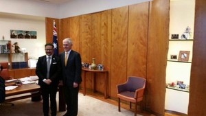 PM Australia Malcolm Turnbull Sambut Hangat Dubes RI yang Baru