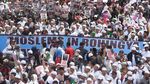Bendera Ar Rayah Raksasa di Aksi Solidaritas Rohingya