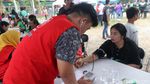 Driver Ojek Online Periksa Kesehatan Gratis