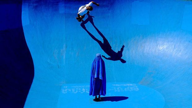 Fotografer Ini Raih Penghargaan karena Potret Wanita Pakai Burqa