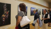 Ada 15 karya seni fotografi dari Mario Blanco.  Foto: Pensosbud KBRI Budapest