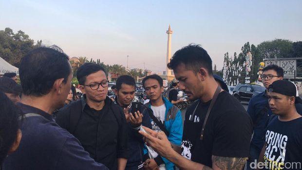 Aksi Kamisan 13 tahun kematian aktivis HAM, Munir Said Thalib.
