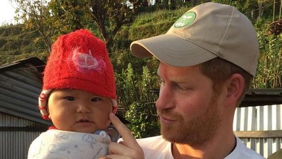 Foto: So Sweet! Pangeran Harry Ternyata Kebapakan Banget, Lho