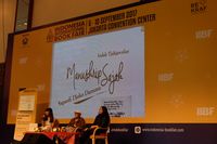 Suasana perilisan buku 'Manuskrip Sajak' Sapardi Djoko Damono.