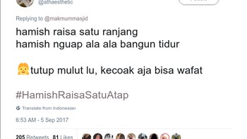 Bau banget? (Foto: Screenshot Twitter)