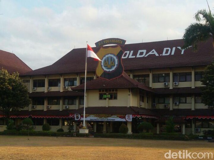 Gedung Mapolda DIY, Kamis (7/9/2017).