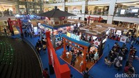 Suasana booth BNI di acara Cool Japan Travel Fair 2017.