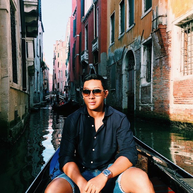 Darma Mangkuluhur Hutomo, putra sulung Tommy Soeharto dan Tata. Ia juga dikenal sebagai pembalap. Foto: Instagram