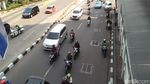 Pemotor yang Tetap Bebas di Jalan Sudirman