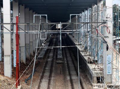 Terus Dikebut, Begini Kondisi Stasiun Sudirman Baru