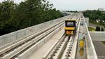 Foto: Mantap, LRT Palembang Maju Pesat