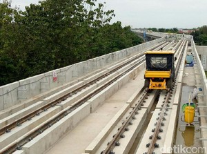 Jalan Rusak Akibat Proyek LRT Palembang Segera Diperbaiki